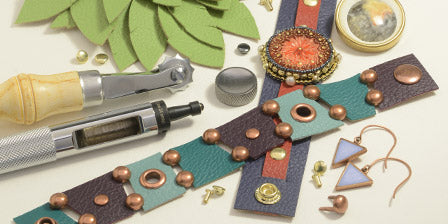 Product Guide: Create Recklessly Faux Leather, Leather Working Tools & Findings
