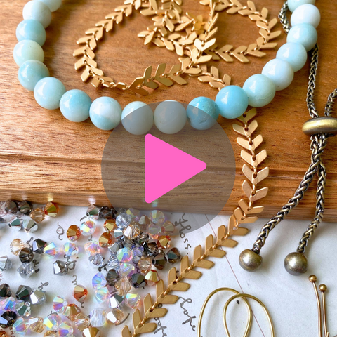 How to Make 5 Different Jewelry Designs with 1 Strand of Gemstones