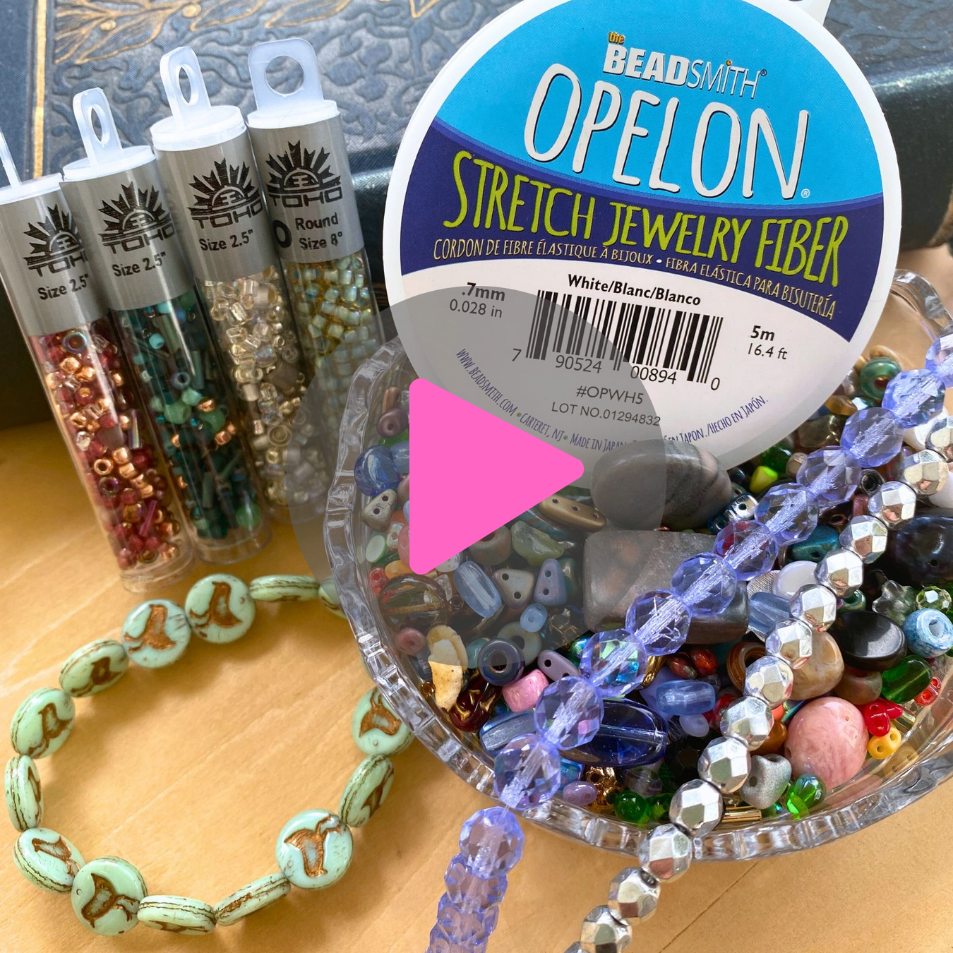 Beadaholique Live Class: Making Stretch Bracelets