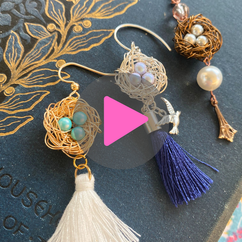 How to Make a Wire Bird's Nest for Jewelry Making
