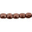 Czech Fire-Polish 2mm ColorTrends: Saturated Metallic Grenadine (50pcs)
