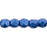 Czech Fire-Polish 2mm ColorTrends: Saturated Metallic Marina (50pcs)