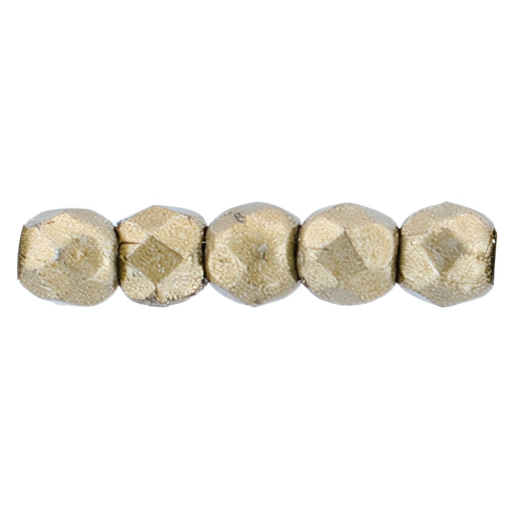 Czech Fire-Polish 2mm ColorTrends: Saturated Metallic Emperador (50pcs)
