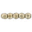 Czech Fire-Polish 2mm ColorTrends: Saturated Metallic Emperador (50pcs)