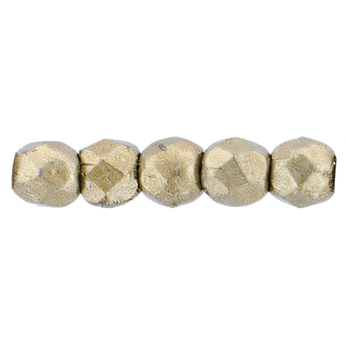 Czech Fire-Polish 2mm ColorTrends: Saturated Metallic Emperador (50pcs)