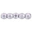 Czech Fire-Polish 2mm ColorTrends: Saturated Metallic Almost Mauve (50pcs)