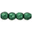 Czech Fire-Polish 2mm ColorTrends: Saturated Metallic Martini Olive (50pcs)