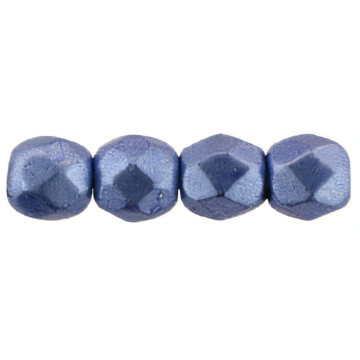Czech Firepolish 2mm ColorTrends: Sueded Gold Provence (50pcs)