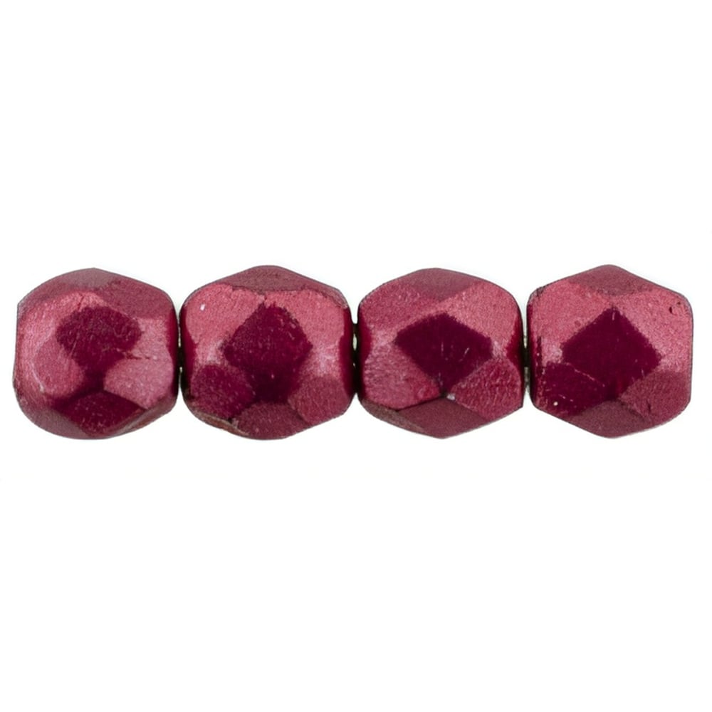 Czech Firepolish 2mm ColorTrends: Sueded Gold Lily Pad (50pcs)