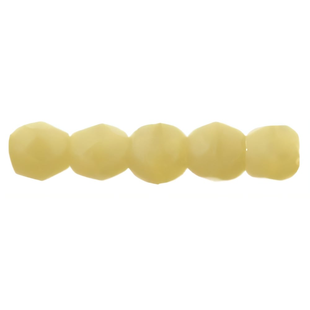 Czech Fire-Polish 2mm Antique Beige (50pcs)
