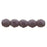 Czech Fire-Polish 2mm Opaque Purple (50pcs)