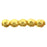 Czech Fire-Polish 2mm 24K Gold Plated (50pcs)
