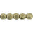Czech Fire-Polish 2mm ColorTrends: Saturated Metallic Hazelnut (50pcs)