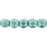 Czech Fire-Polish 2mm ColorTrends: Saturated Metallic Island Paradise (50pcs)