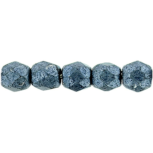 Czech Fire-Polish 2mm ColorTrends: Saturated Metallic Niagara (50pcs)