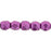 Czech Fire-Polish 2mm ColorTrends: Saturated Metallic Pink Yarrow (50pcs)
