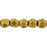 Czech Fire-Polish 2mm ColorTrends: Saturated Metallic Flame (50pcs)