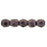Czech Fire-Polish 2mm Metallic Suede - Pink (50pcs)