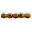 Czech Fire-Polish 2mm Patina - Copper Bronze (50pcs)