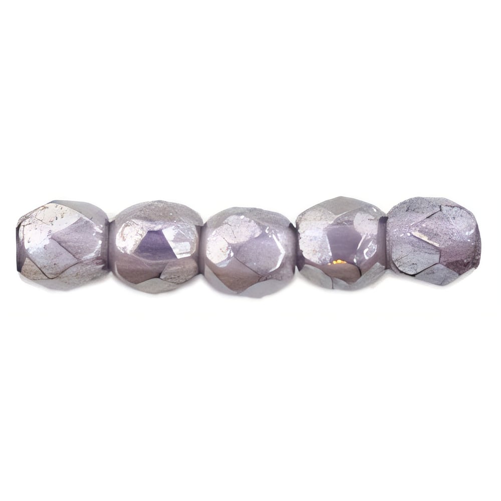 Czech Fire-Polish 2mm Luster - Tanzanite (50pcs)