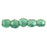 Czech Fire-Polish 2mm Luster Iris - Atlantis Green (50pcs)