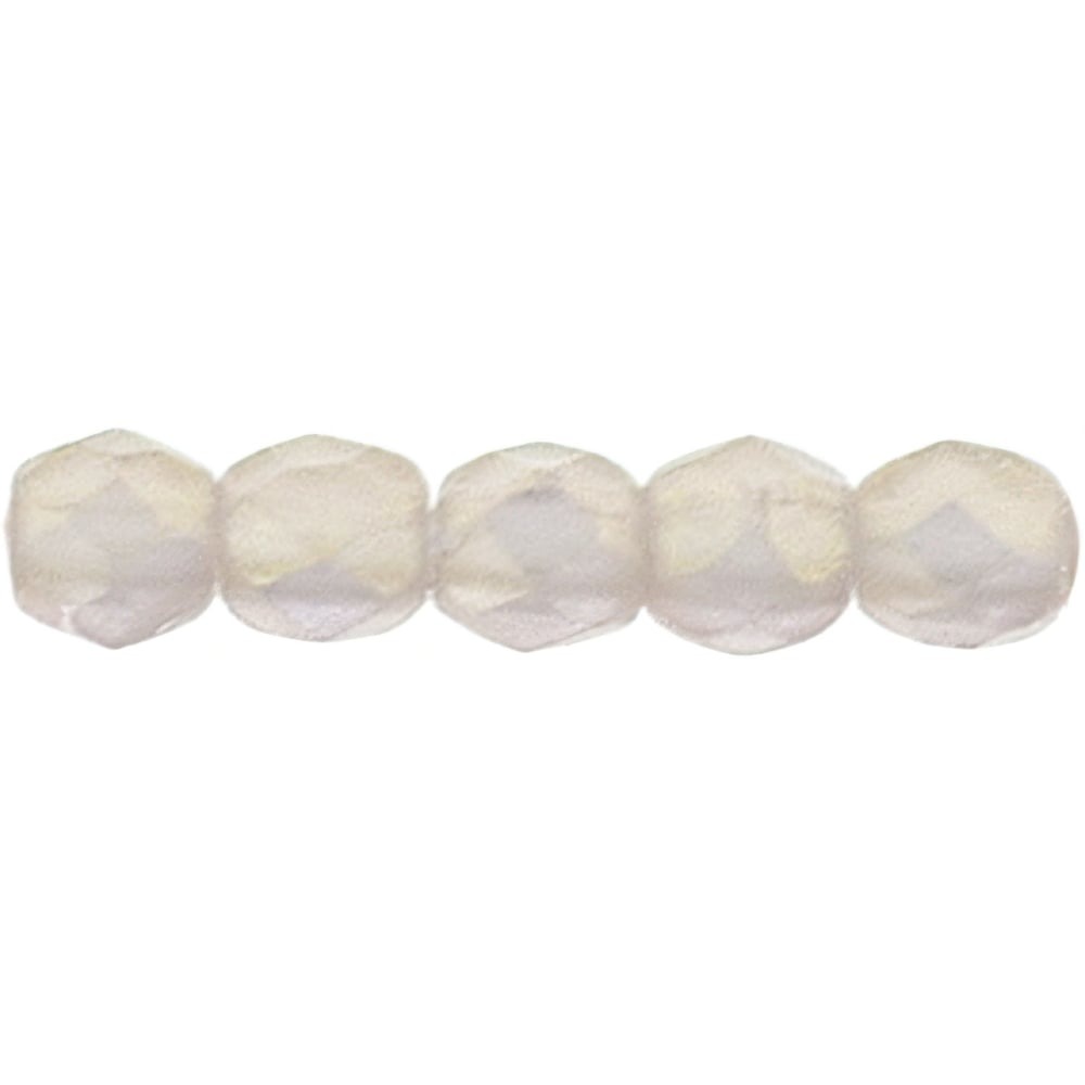 Czech Fire-Polish 2mm Sueded Gold Med Amethyst (50pcs)