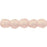Czech Fire-Polish 2mm Sueded Gold Milky Pink (50pcs)