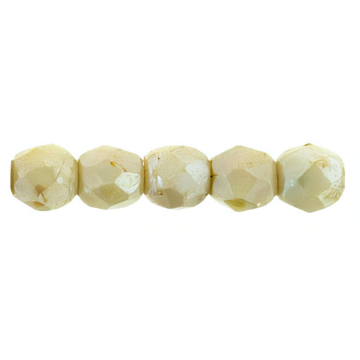 Czech Fire-Polish 2mm Opaque Luster - Picasso (50pcs)