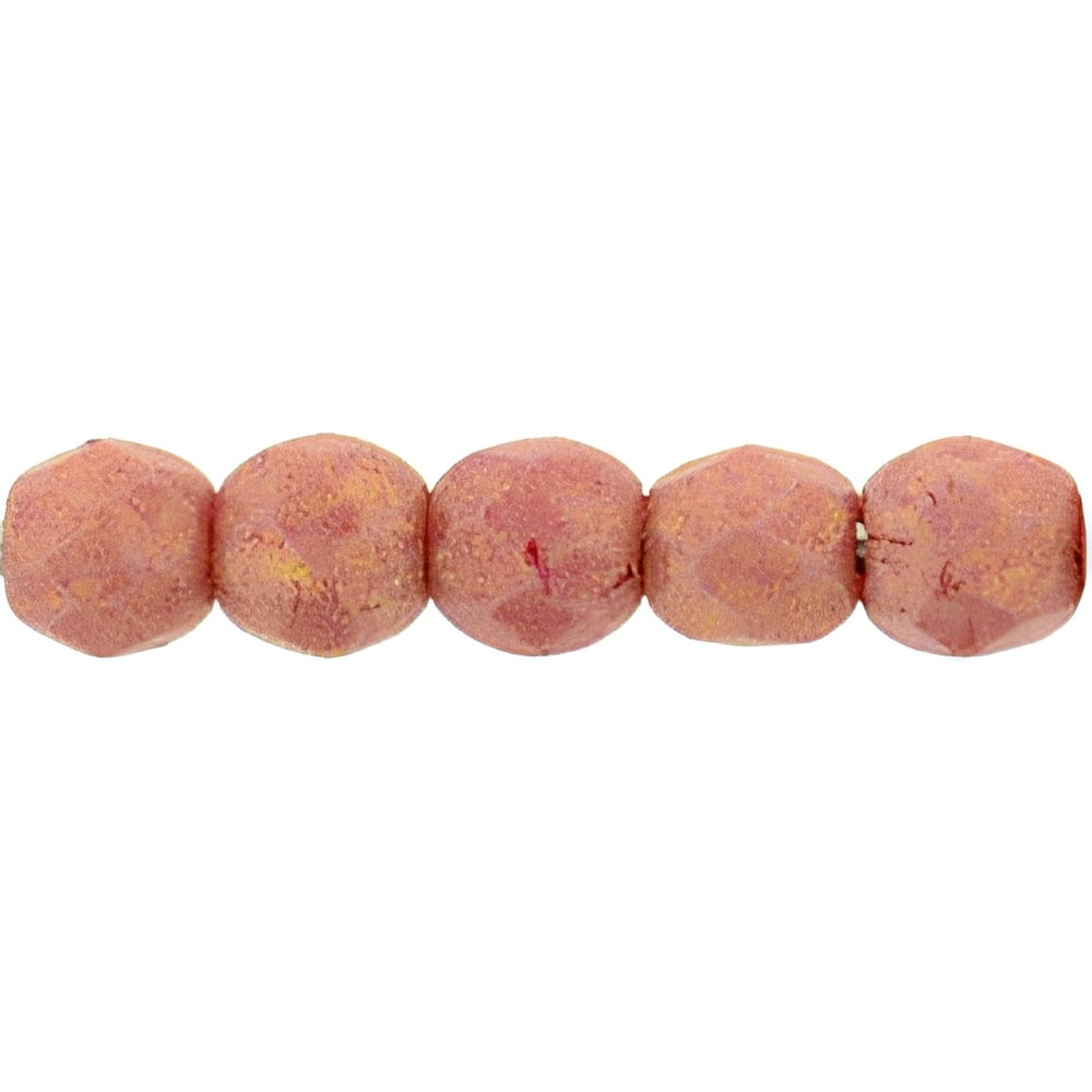 Czech Fire-Polish 2mm Pacifica - Watermelon (50pcs)