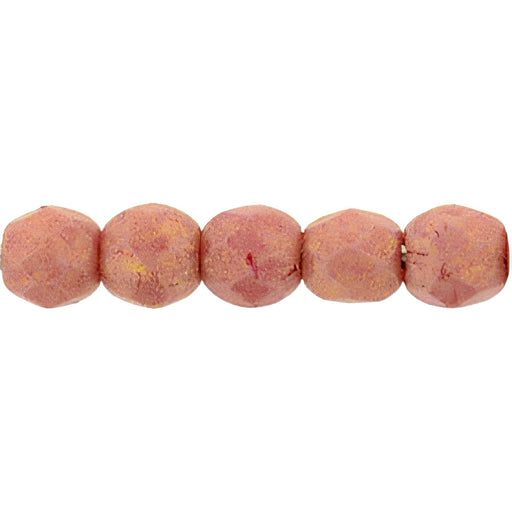 Czech Fire-Polish 2mm Pacifica - Watermelon (50pcs)