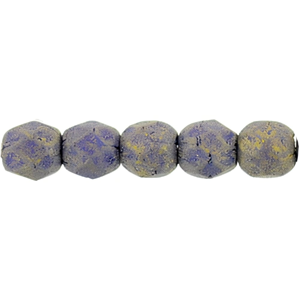 Czech Fire-Polish 2mm Pacifica - Elderberry (50pcs)