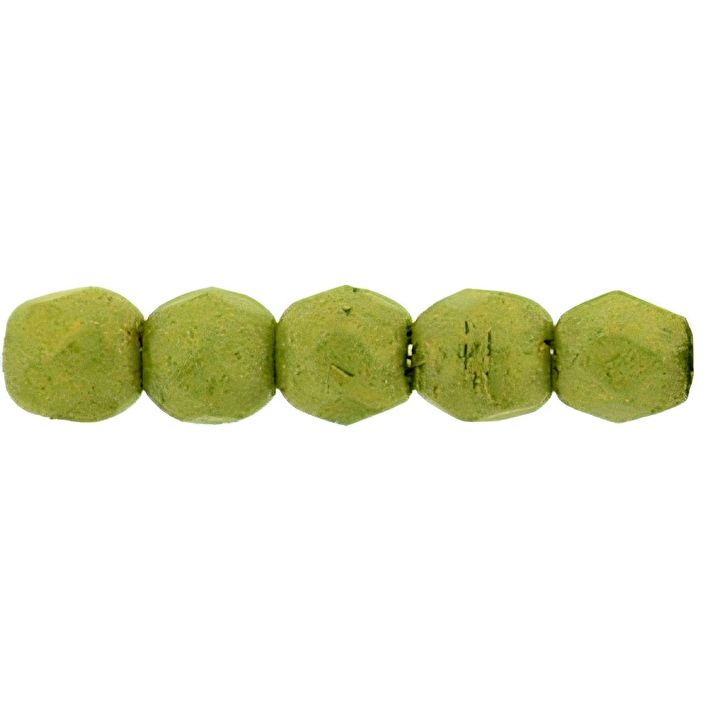 Czech Fire-Polish 2mm Pacifica - Avocado (50pcs)