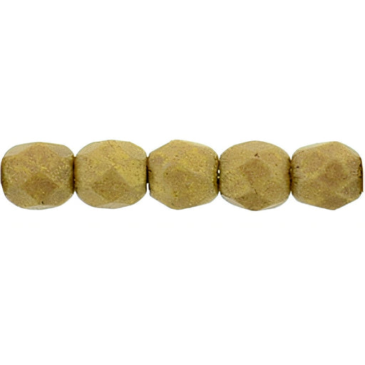 Czech Fire-Polish 2mm Pacifica - Macadamia (50pcs)