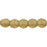 Czech Fire-Polish 2mm Flash Pearl - Smoky Topaz (50pcs)