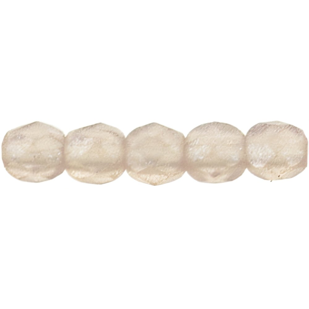 Czech Fire-Polish 2mm Flash Pearl - Med. Amethyst (50pcs)