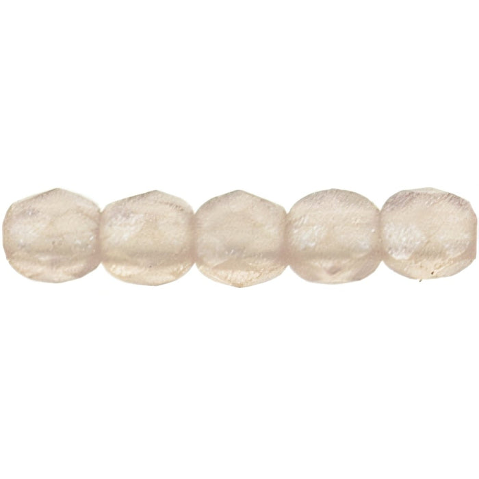 Czech Fire-Polish 2mm Flash Pearl - Med. Amethyst (50pcs)