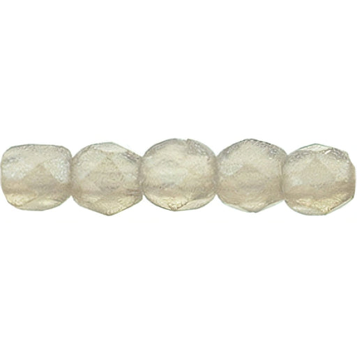 Czech Fire-Polish 2mm Flash Pearl - Black Diamond (50pcs)