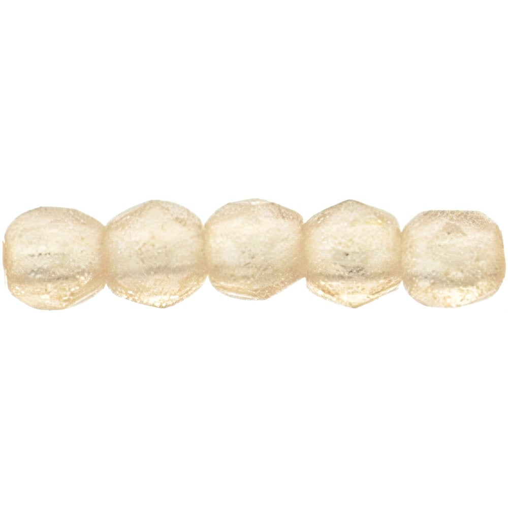 Czech Fire-Polish 2mm Flash Pearl - Rosaline (50pcs)