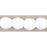 Czech Fire-Polish 3mm Opaque White (50pcs)