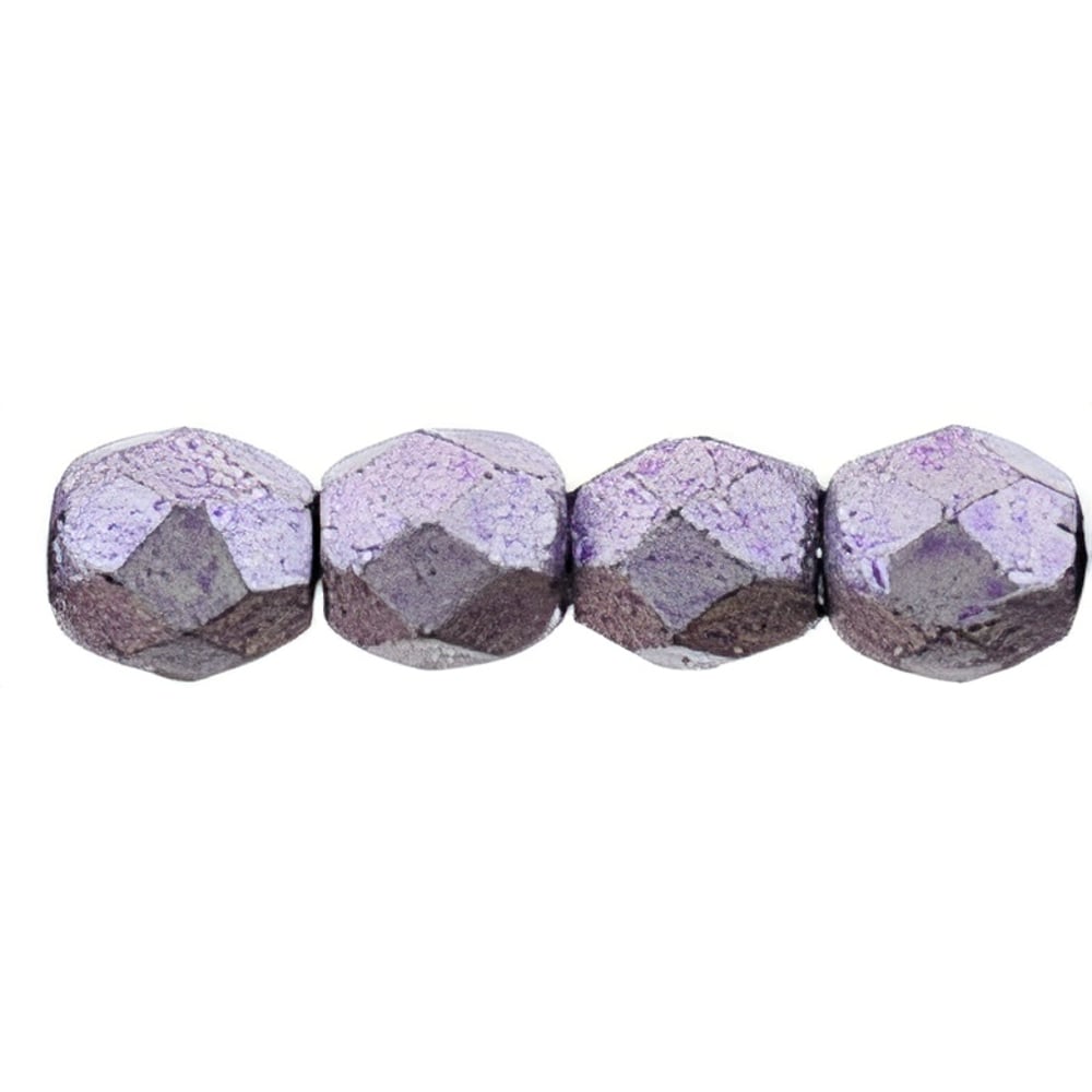 Czech Fire-Polish 3mm ColorTrends: Saturated Metallic Ballet Slipper (50pcs)