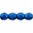 Czech Fire-Polish 3mm ColorTrends: Saturated Metallic Marina (50pcs)