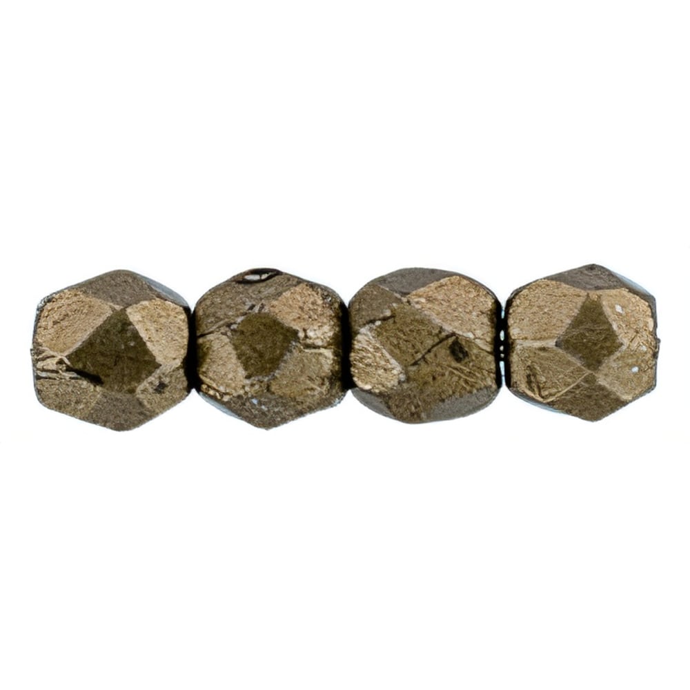 Czech Fire-Polish 3mm ColorTrends: Saturated Metallic Emperador (50pcs)