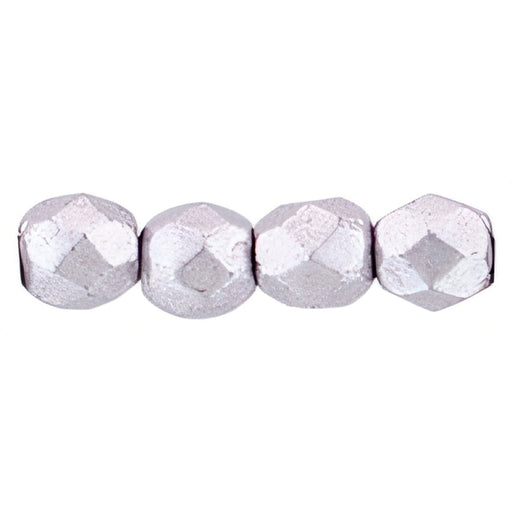 Czech Fire-Polish 3mm ColorTrends: Saturated Metallic Almost Mauve (50pcs)