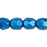 Czech Fire-Polish 3mm ColorTrends: Saturated Metallic Galaxy Blue (50pcs)