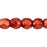 Czech Fire-Polish 3mm ColorTrends: Saturated Metallic Cranberry (50pcs)