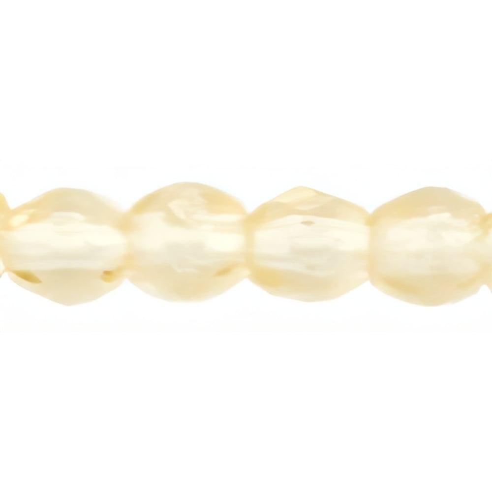 Czech Fire-Polish 3mm Lt Topaz (50pcs)