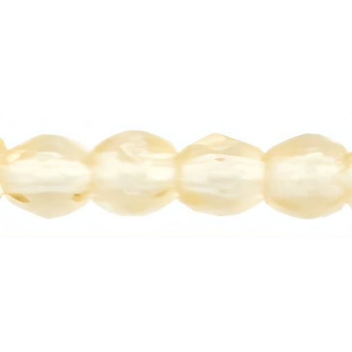 Czech Fire-Polish 3mm Lt Topaz (50pcs)