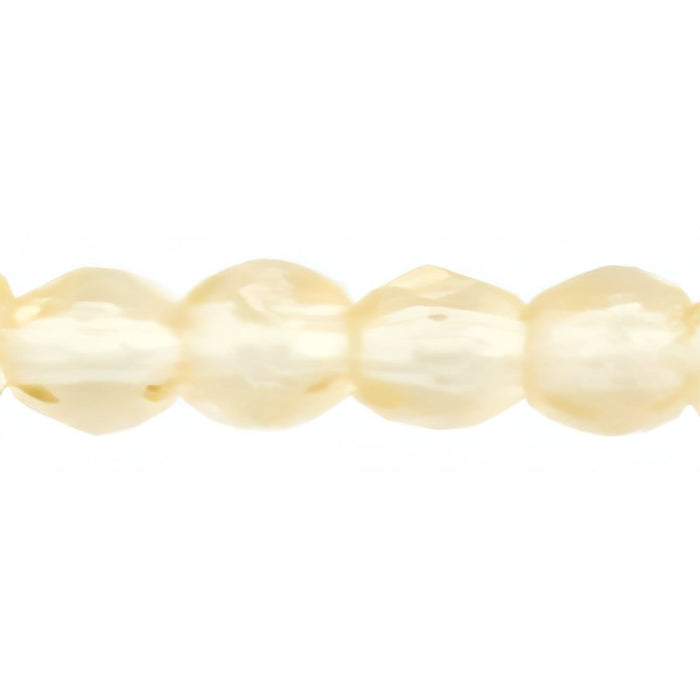 Czech Fire-Polish 3mm Lt Topaz (50pcs)
