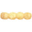 Czech Firepolish 3mm Opaque Lt Beige (50pcs)