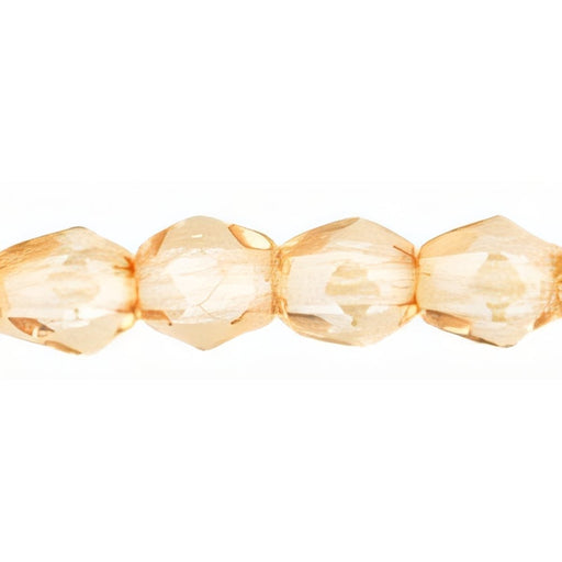 Czech Fire-Polish 3mm Luster - Transparent Champagne (50pcs)
